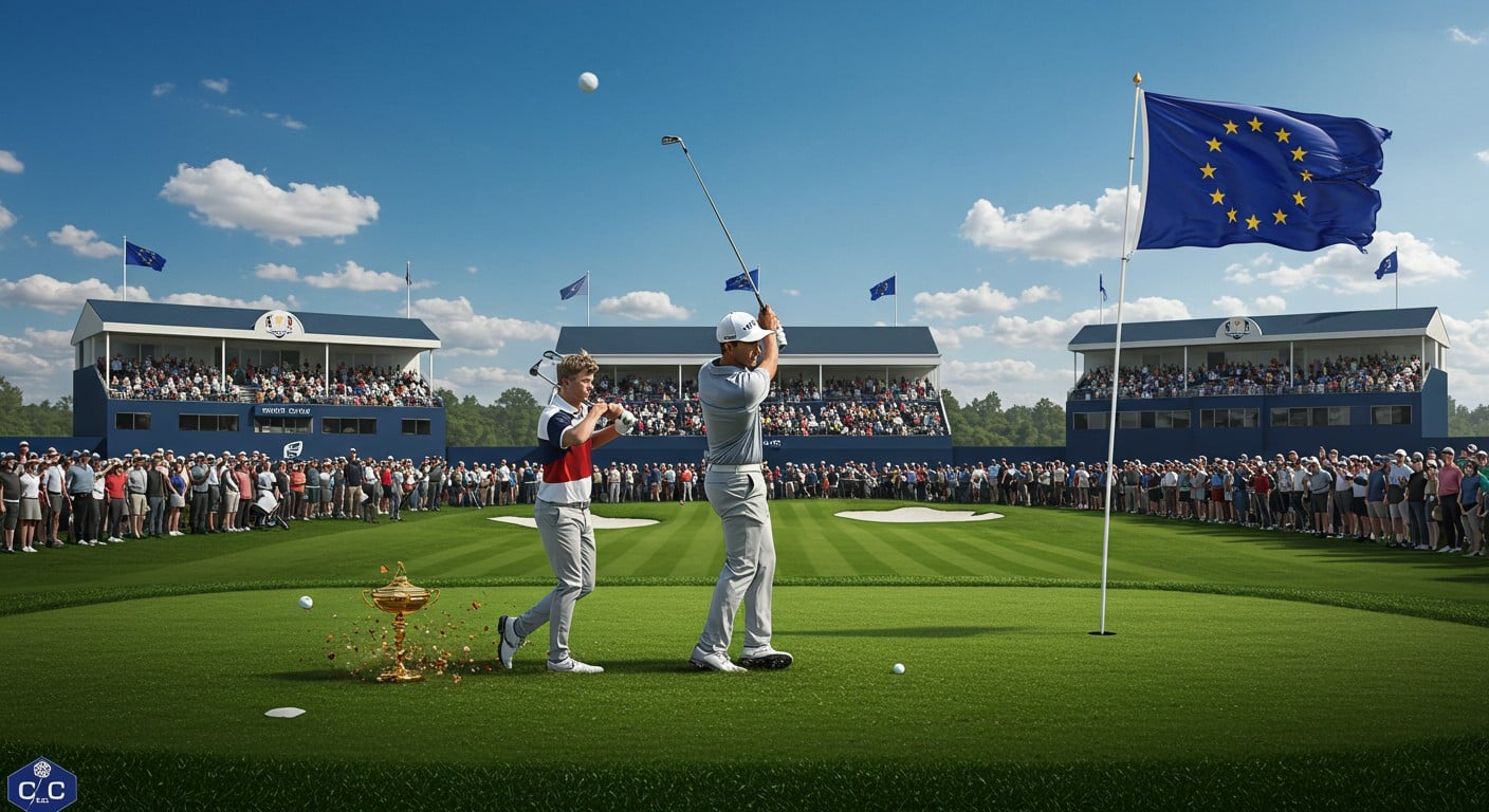 Rory McIlroy mène l'Europe à la Ryder Cup 2025 face aux USA. Découvrez sa mission pour triompher à Bethpage Black !