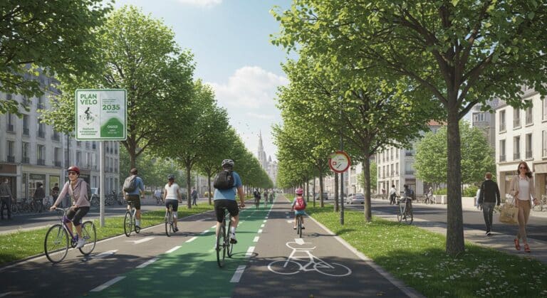 Rouen, Star Montante des Villes Cyclables en France