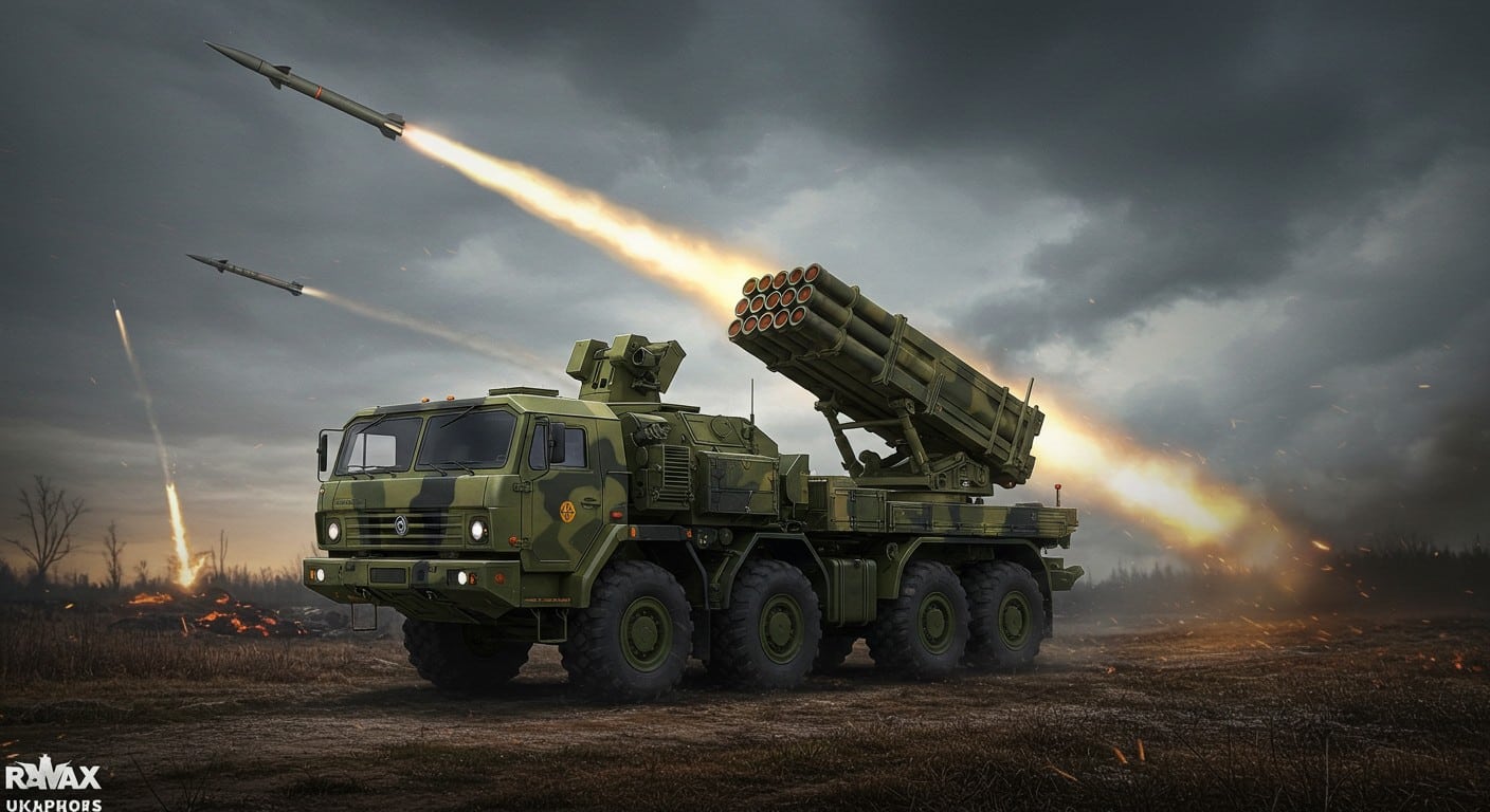 Nouveau Sarma 300 mm sur KamAZ : mobilité, précision et puissance. Découvrez comment la Russie modernise son artillerie pour la guerre moderne.