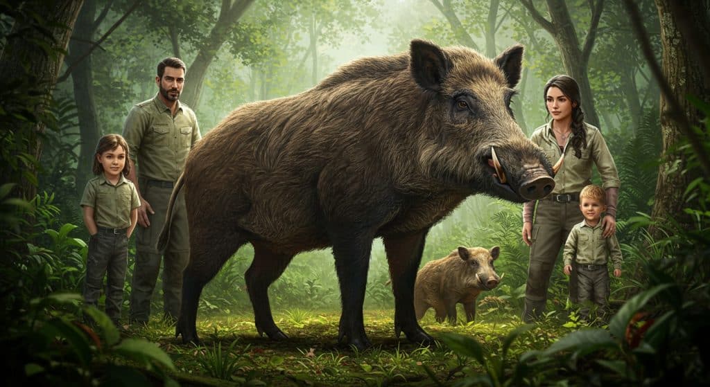 Sauver Louloutte : Une Famille Protège un Marcassin du Destin