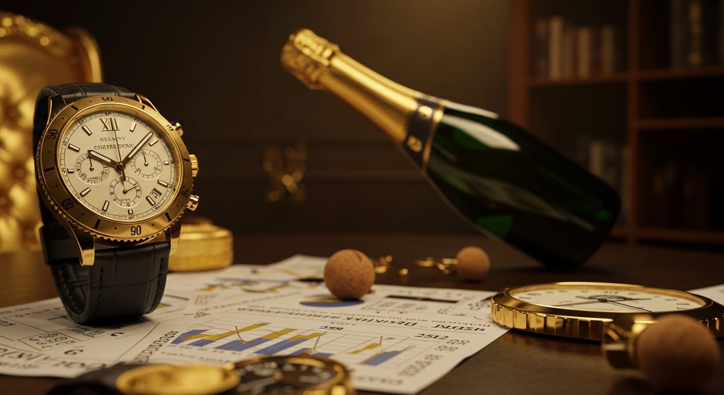 Plongez dans le scandale des dépenses extravagantes de la Chambre des commissaires de justice de Paris : montres de luxe, champagne et plus encore.