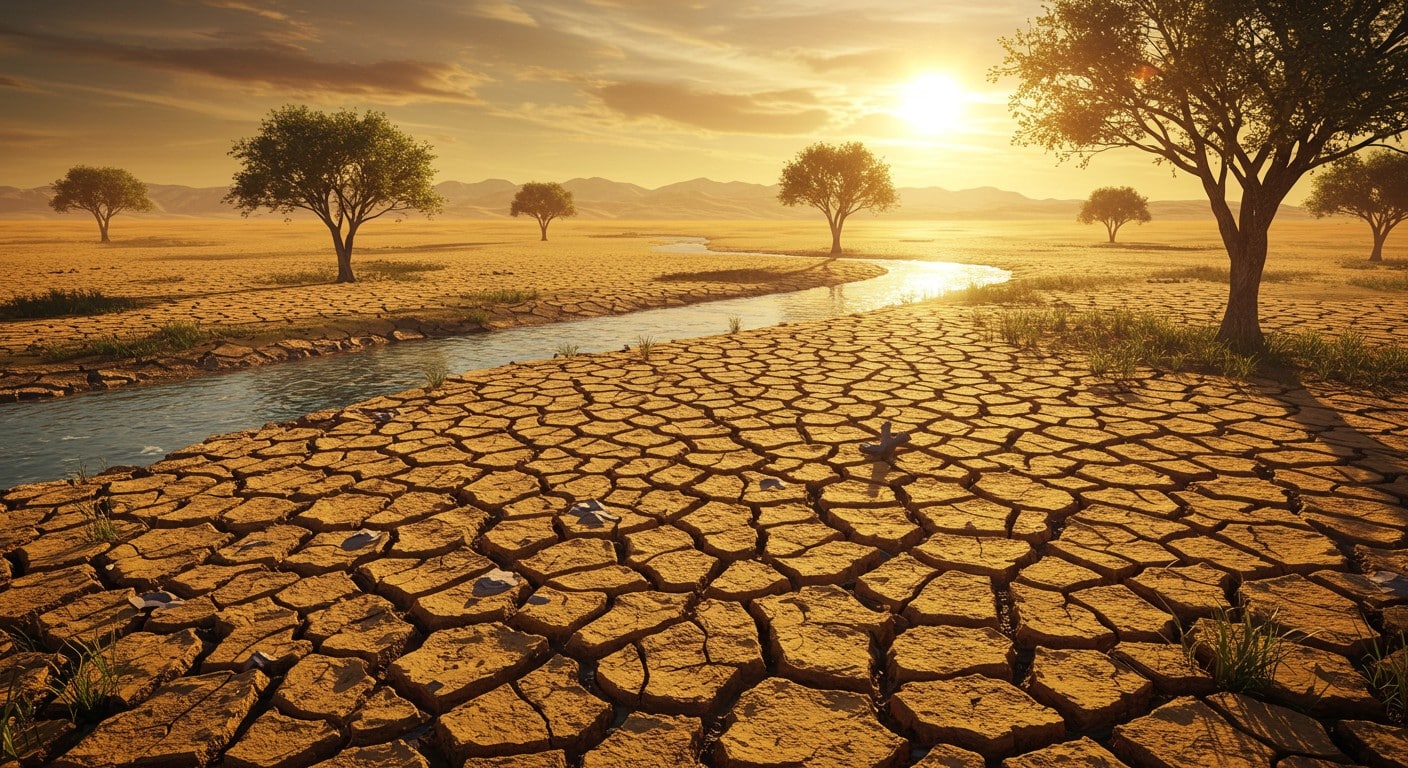 La sécheresse record d’août 2025 frappe l’Europe et la Méditerranée, menaçant sols, cultures et ressources en eau. Quelles conséquences pour l’avenir ?