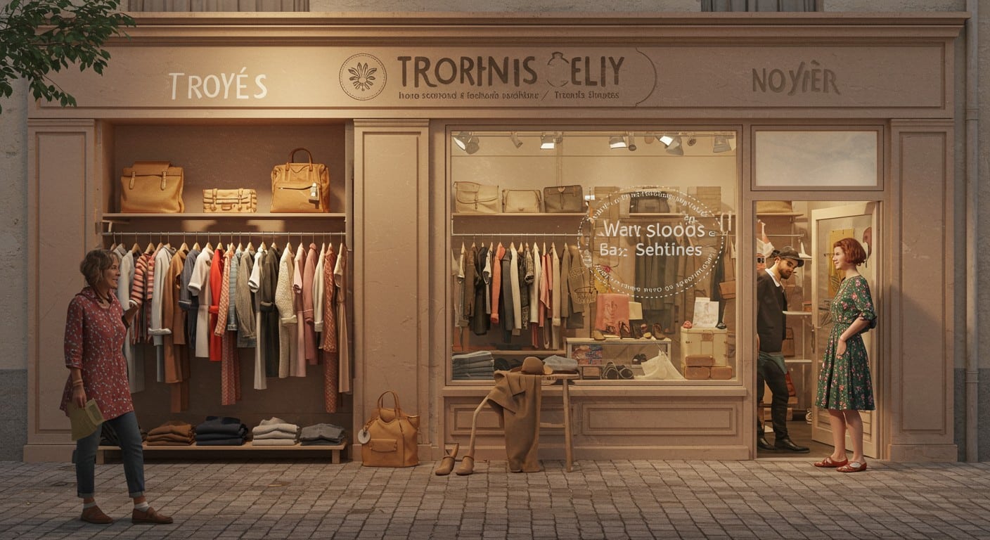 À Troyes, la seconde main explose : des vêtements de qualité à prix doux attirent même les Parisiennes. Découvrez ce phénomène éco-responsable !