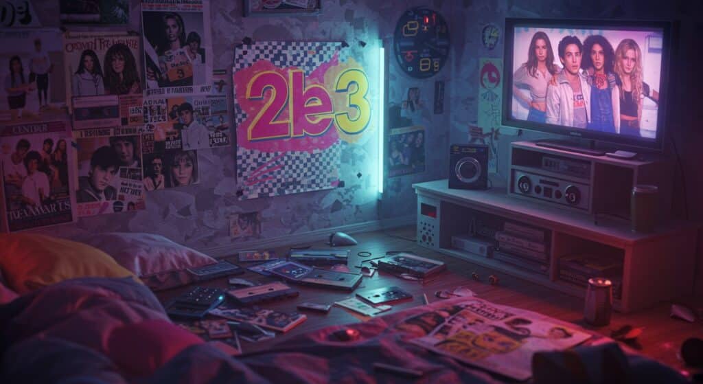 Série Culte : Les 2Be3 Ravivent la Nostalgie des Années 90