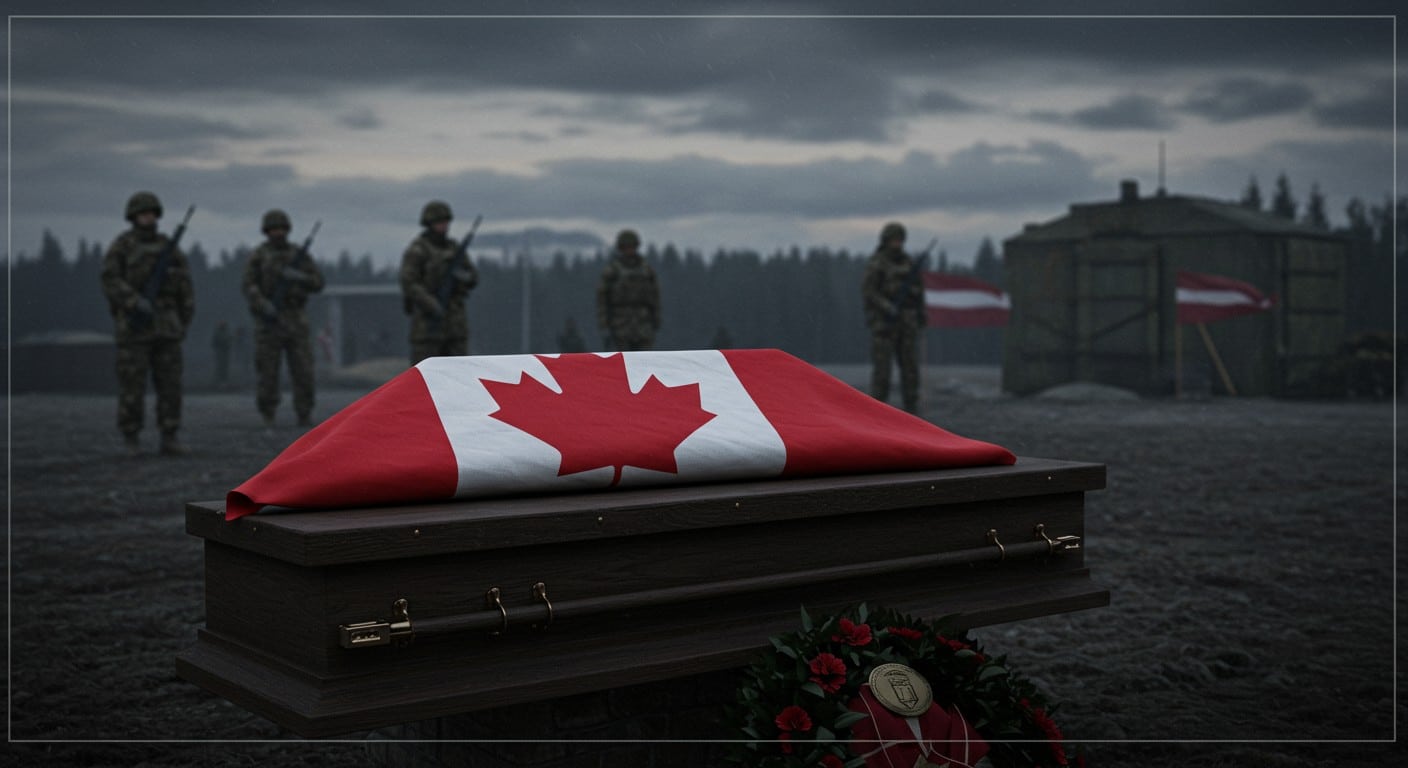 Un soldat canadien porté disparu en Lettonie est retrouvé mort. Découvrez les détails de cette tragédie et le rôle de l’OTAN dans la région.