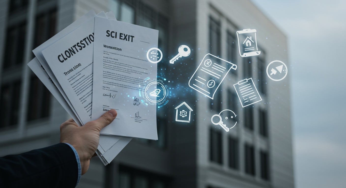 Quitter une SCI : découvrez les démarches, implications fiscales et options comme la cession, donation ou dissolution. Guide complet pour une sortie réussie.