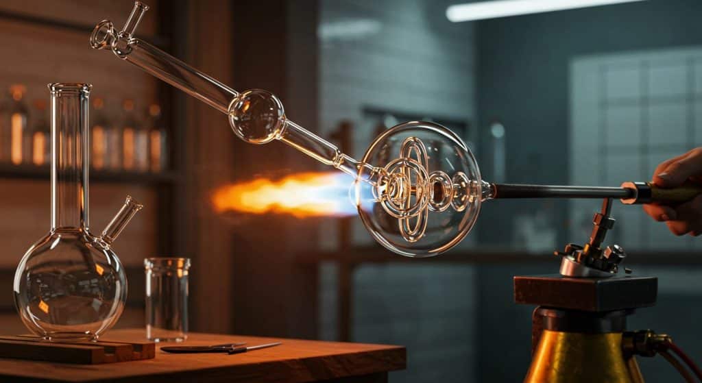 Souffleur de Verre Scientifique : L’Art au Service de la Recherche