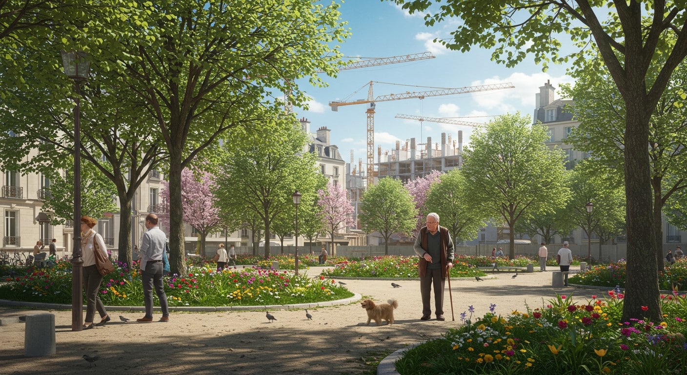 Découvrez comment le square Marie-Curie renaît en oasis verte au cœur du XIIIe arrondissement, étouffé par les chantiers. Une bouffée d'air frais pour les Parisiens, avec des perspectives d'agrandissement prometteuses.