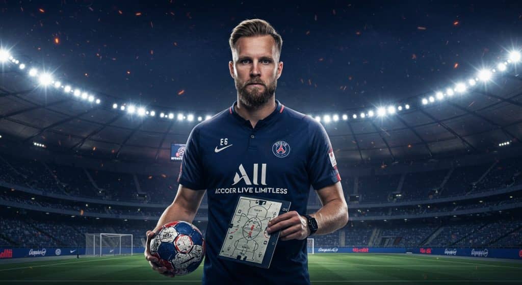 Stefan Madsen Nouveau Coach PSG Handball Portrait