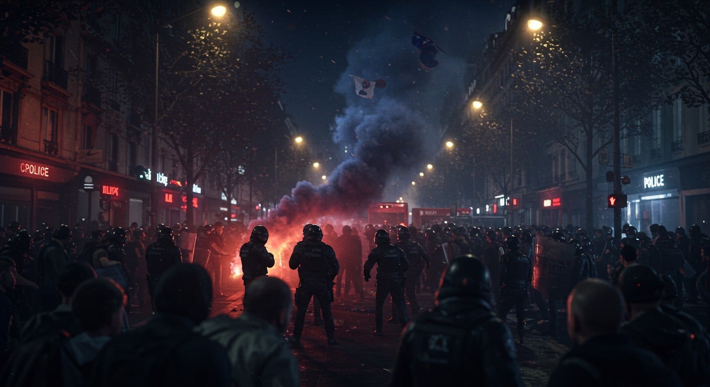25 supporters d’Atalanta arrêtés à Paris après des heurts avant le match de Ligue des Champions contre le PSG. Découvrez les détails de ces affrontements.