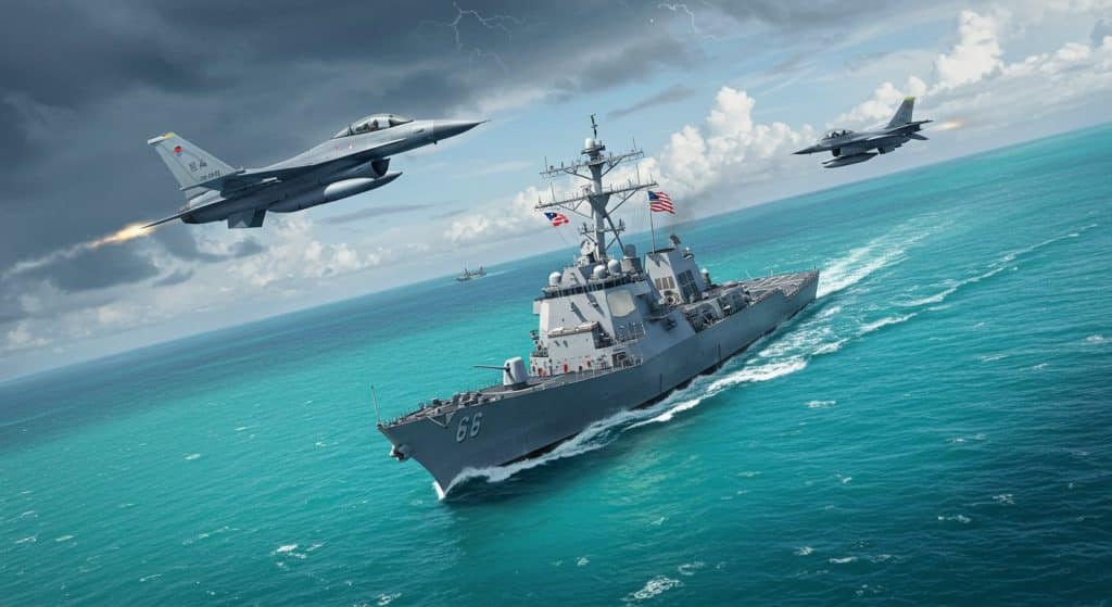 Survol Provocateur : Tensions États-Unis-Venezuela