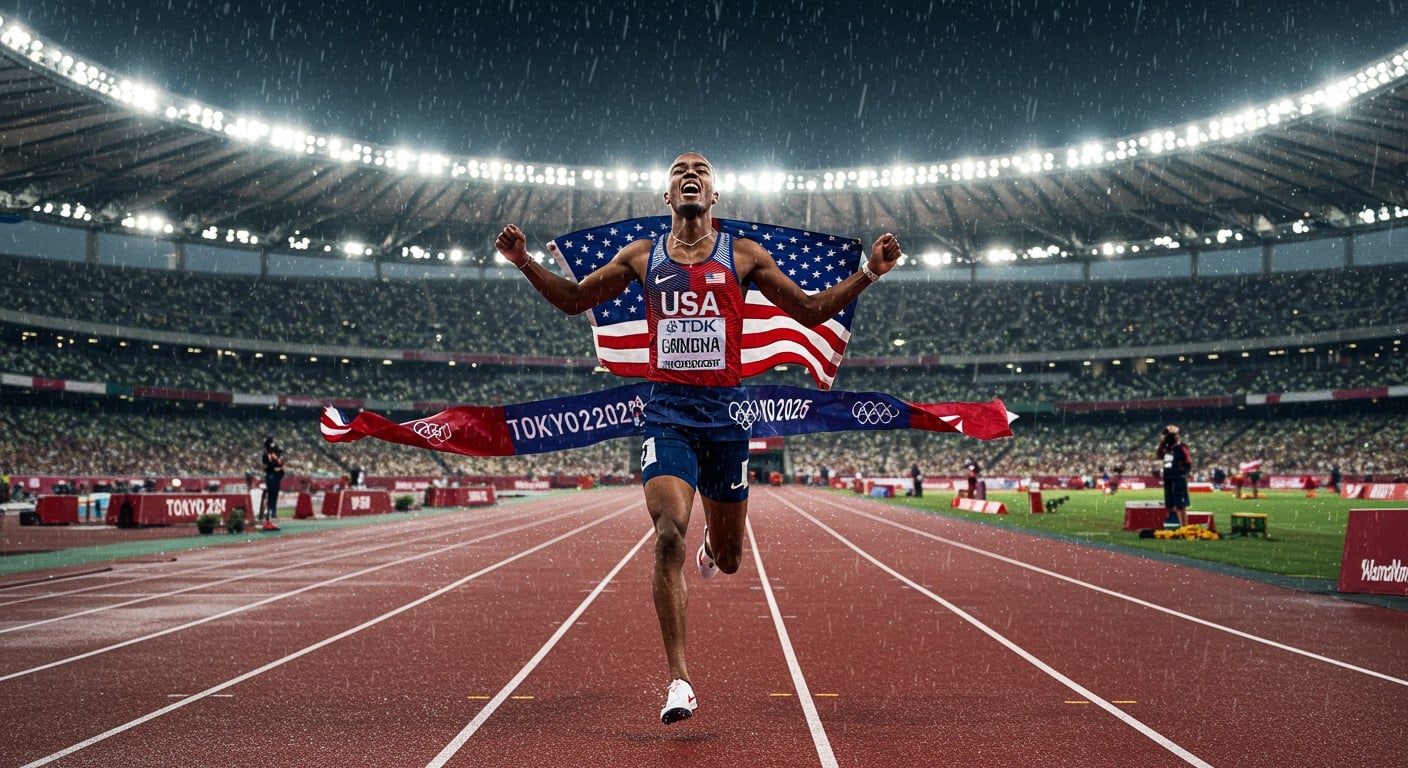 Sydney McLaughlin-Levrone brille aux Mondiaux 2025 avec un 400 m historique en 47″78, deuxième temps mondial. Découvrez son exploit !
