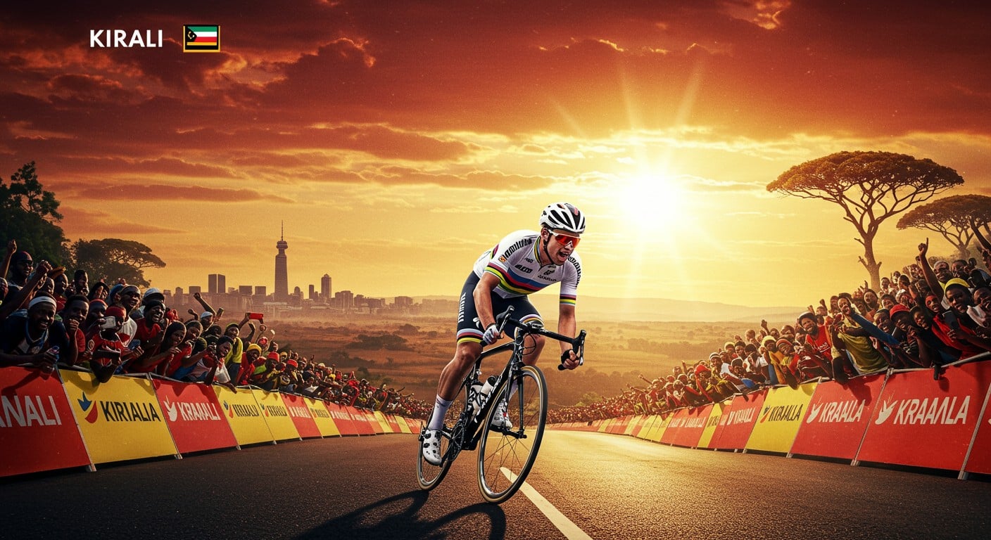 Tadej Pogacar écrase les Mondiaux 2025 à Kigali avec une attaque solo légendaire. Découvrez son exploit et l’impact sur le cyclisme mondial.