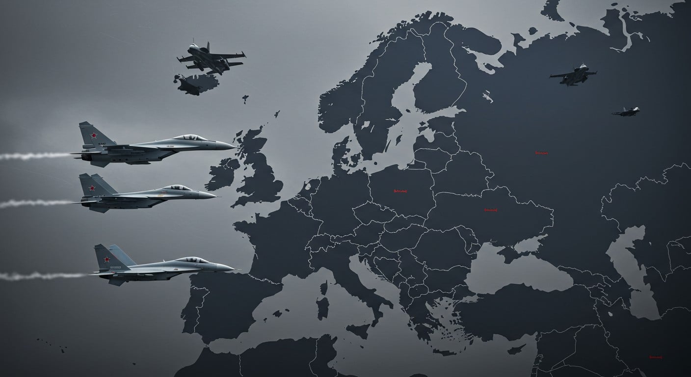 La Russie accusée de violer l’espace aérien estonien. L’Otan réagit, Moscou dément. Quelles implications pour l’Europe ? Découvrez les détails de cette crise.
