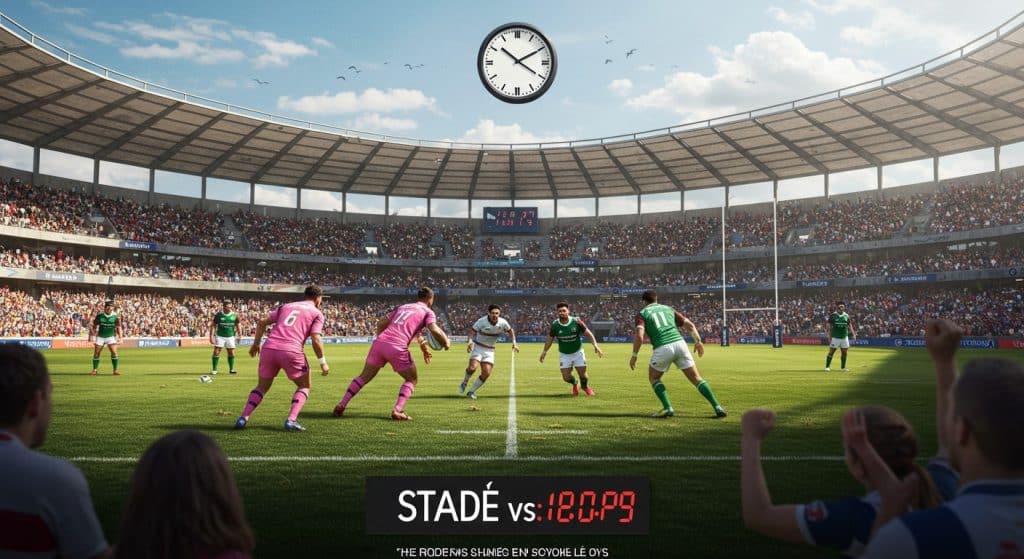 Top 14 2025 : Pourquoi un Horaire Inhabituel pour le Stade Français ?