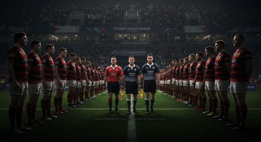 Top 14 : La Haie d’Honneur des Arbitres Fait Débat