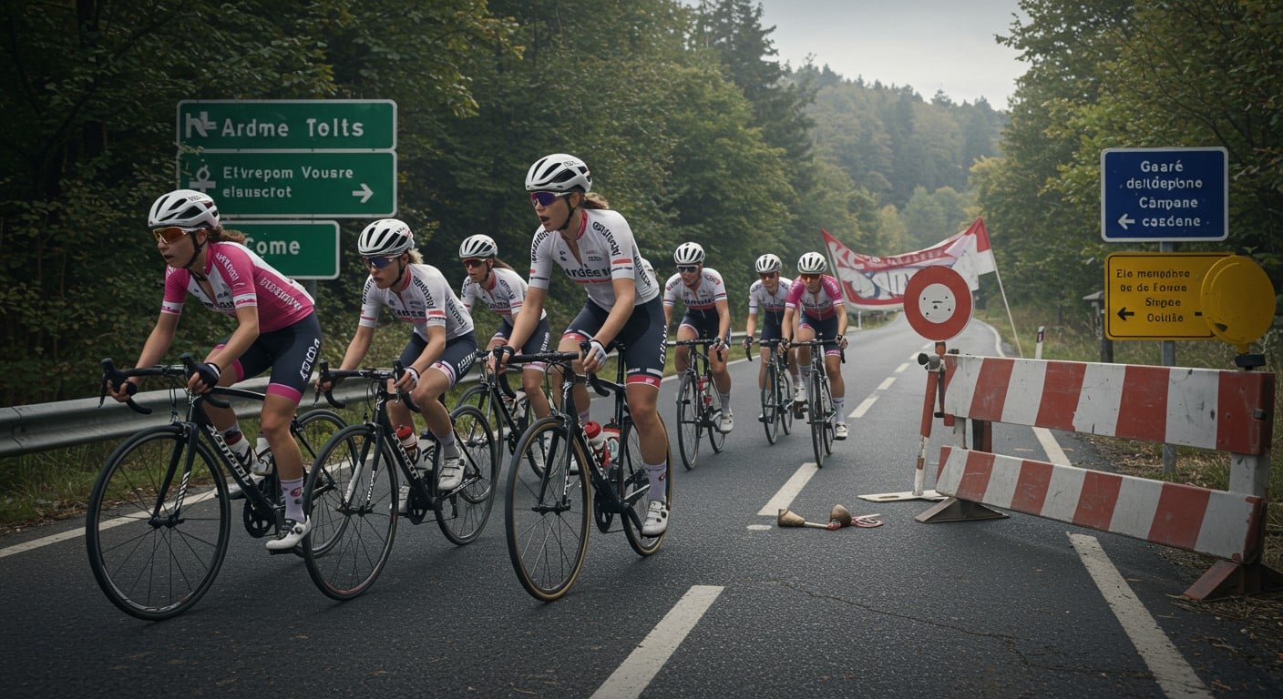 La 2e étape du Tour de l’Ardèche féminin annulée à cause des manifestations. Découvrez pourquoi et comment cela impacte le cyclisme féminin.