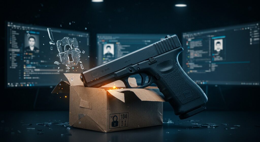 Trafic d’Armes : Comment Usurper pour un Glock 17 en Ligne