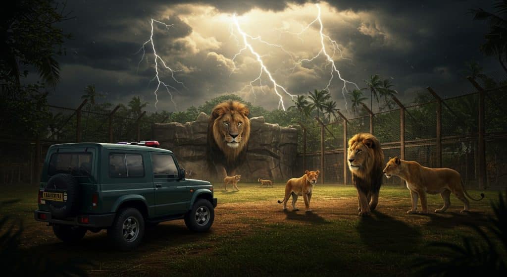 Tragédie au Zoo de Bangkok : Homme Dévoré par des Lions