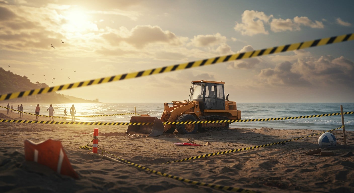 Une touriste de 66 ans meurt écrasée par un bulldozer sur une plage italienne. Enquête, drogue et négligence : que s’est-il passé ?