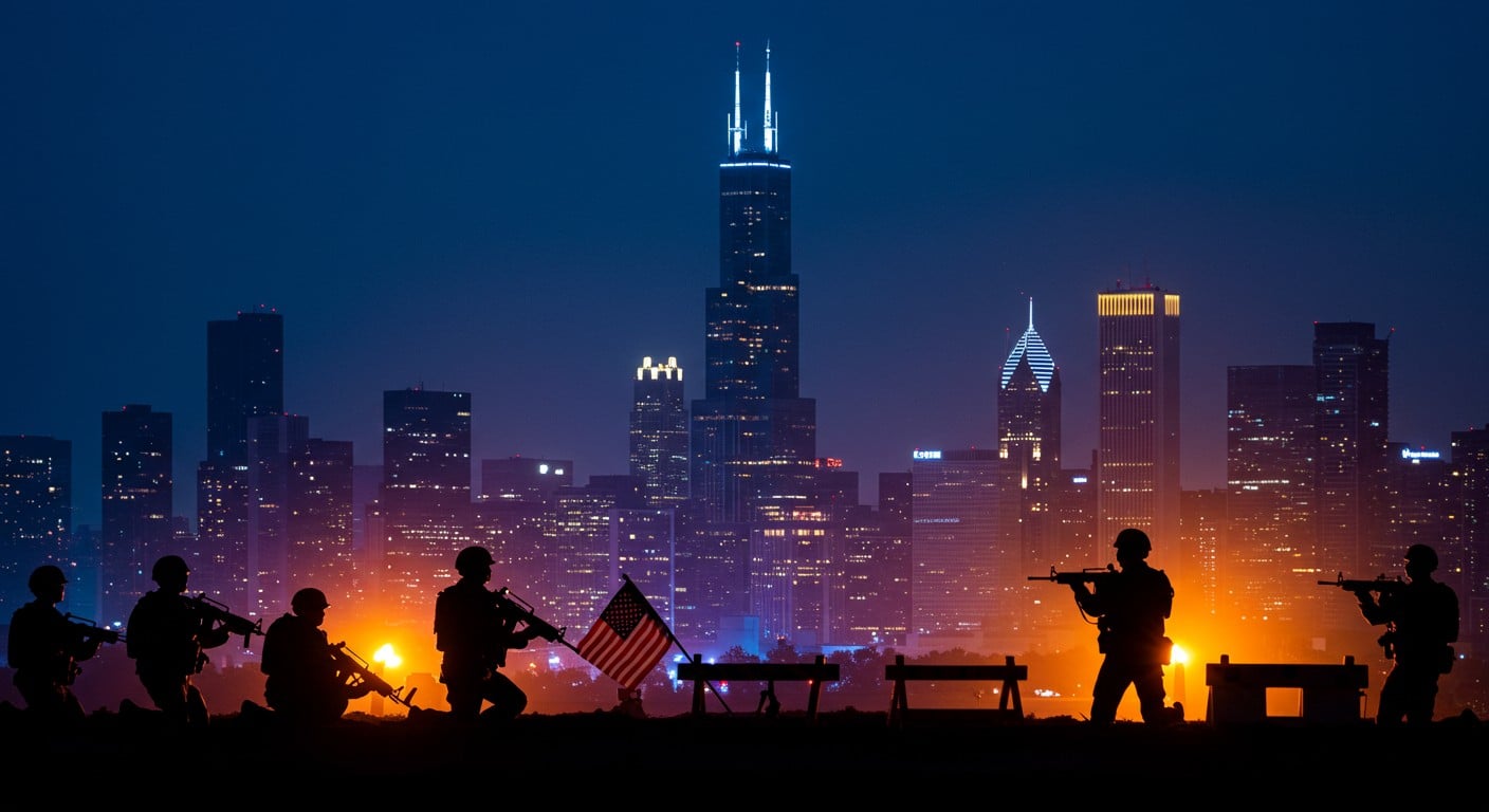 Trump promet de juguler la criminalité à Chicago avec des forces fédérales, malgré l’opposition démocrate. Quels enjeux pour la ville ?