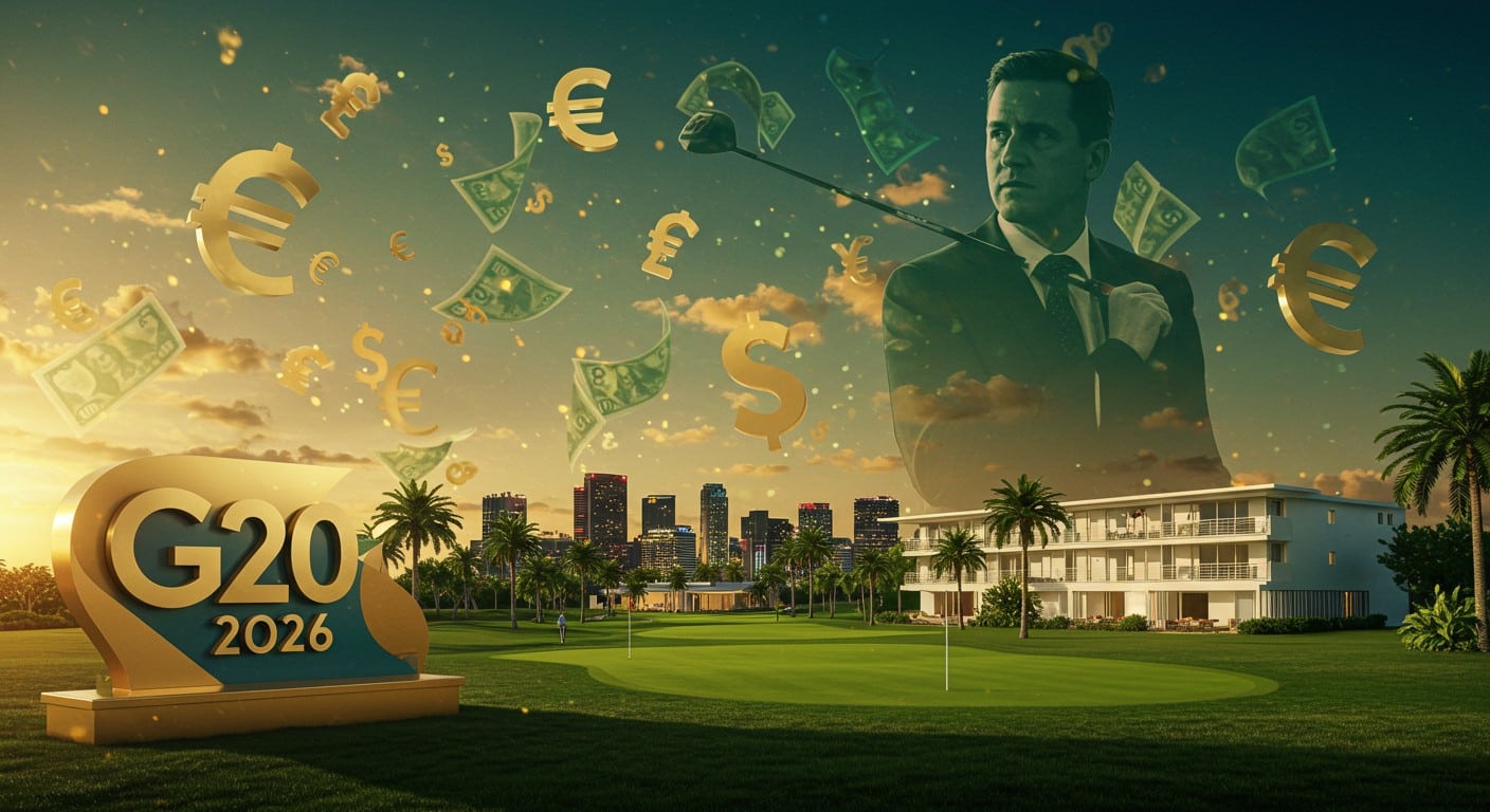 Trump accueillera le G20 2026 dans son golf à Miami. Conflits d'intérêts ou choix stratégique ? Découvrez les enjeux et critiques.