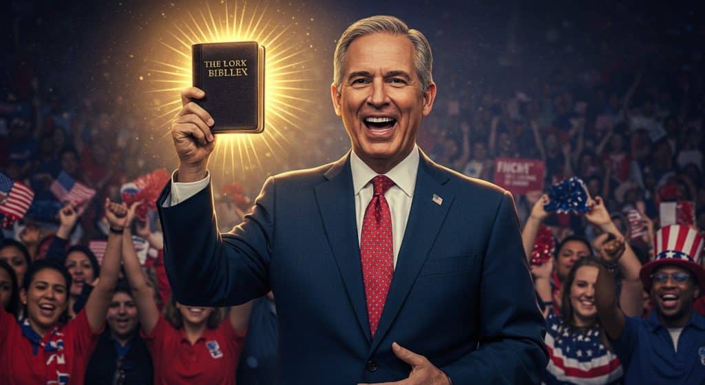 Trump Sollicite 15$ pour une Mission Divine