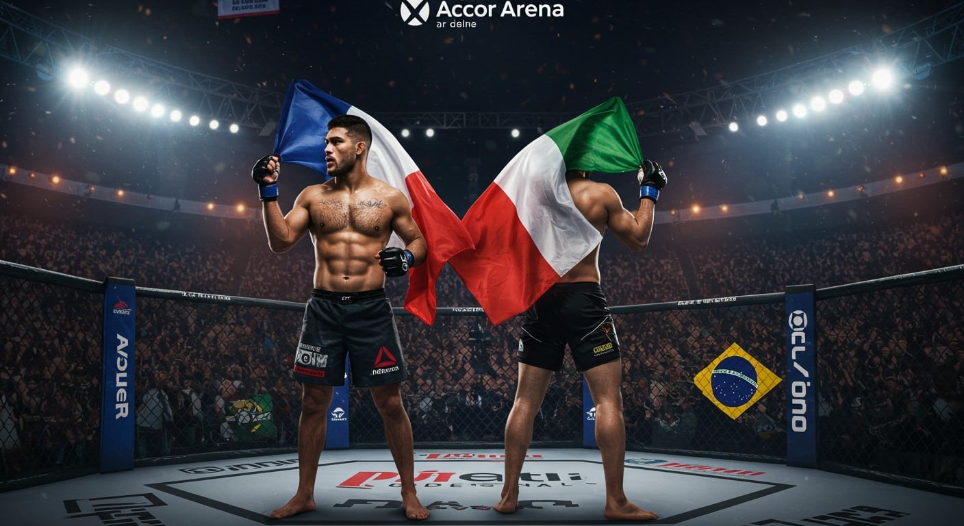 Suivez UFC Paris 2025 avec Imavov et Saint Denis face à des défis cruciaux. Une soirée MMA explosive à l’Accor Arena !