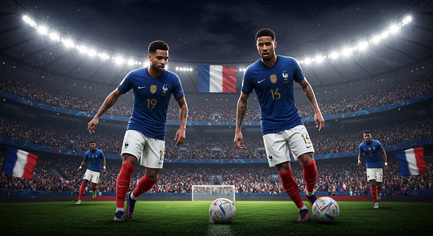 Les Bleus affrontent l’Ukraine pour les qualifications du Mondial 2026. Découvrez la compo probable avec Koné et Doué, et les enjeux de ce match clé.