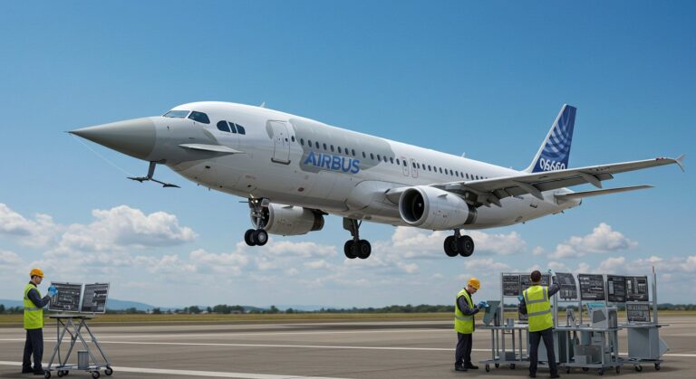 Un Airbus A320 avec un Nez de Chasseur : Que Cache ce Test ?