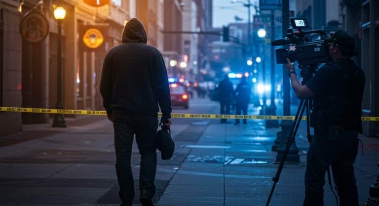 Un Fugitif Arrêté Grâce à des Journalistes en Tournage