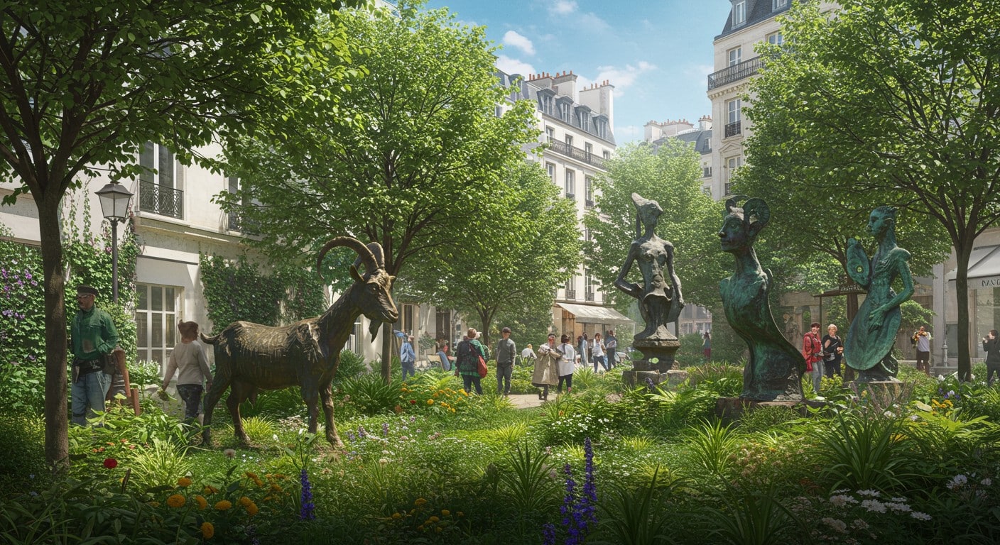 Découvrez le futur jardin gratuit de sculptures Picasso à Paris, un musée à ciel ouvert au cœur du Marais, prévu pour 2030. Une expérience culturelle unique !