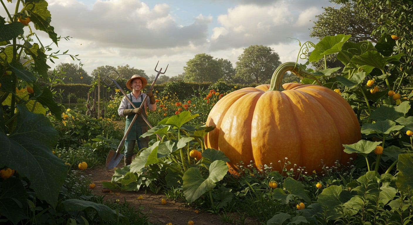 Découvrez Samuel, le Normand passionné qui cultive des légumes géants et vise un nouveau titre au championnat de France. Une aventure addictive !