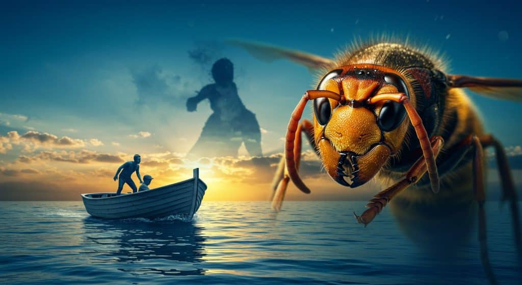 Un Sexagénaire Décède d’une Piqûre de Frelon en Bateau