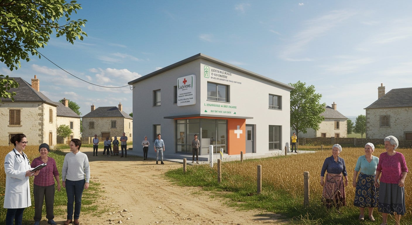 Comment un village de 2 000 habitants lutte contre le désert médical grâce à Médecins Solidaires. Découvrez cette initiative unique !