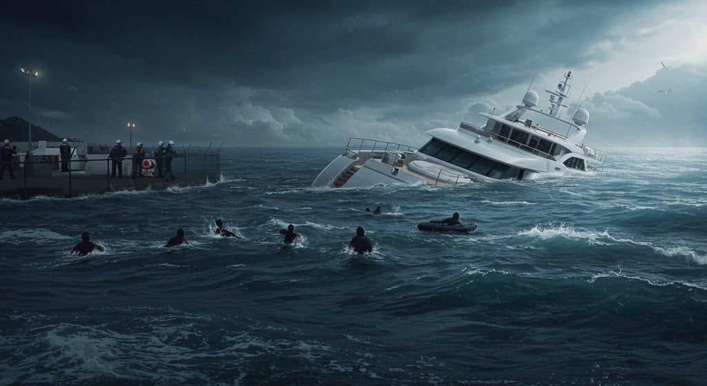 Un Yacht de Luxe Coule en 15 Min : Que S’est-il Passé ?