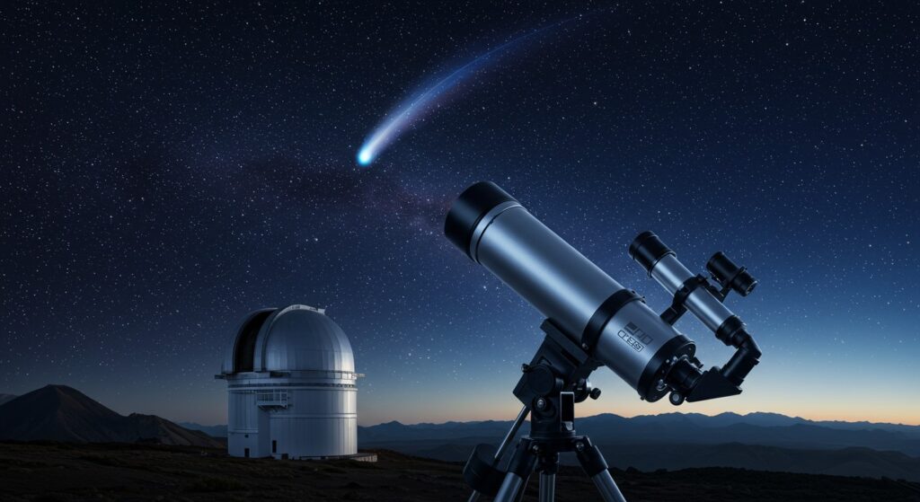 Une Comète du Doubs Éblouit le Monde Grâce à la Nasa