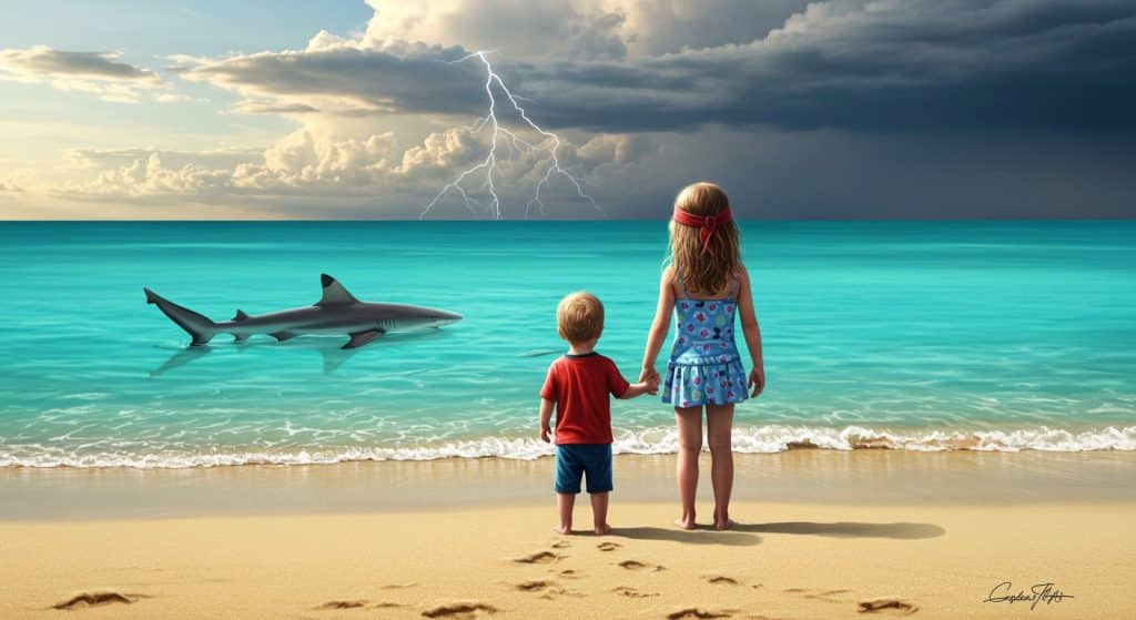 Une Fillette de 10 Ans Sauve Son Frère d’un Requin