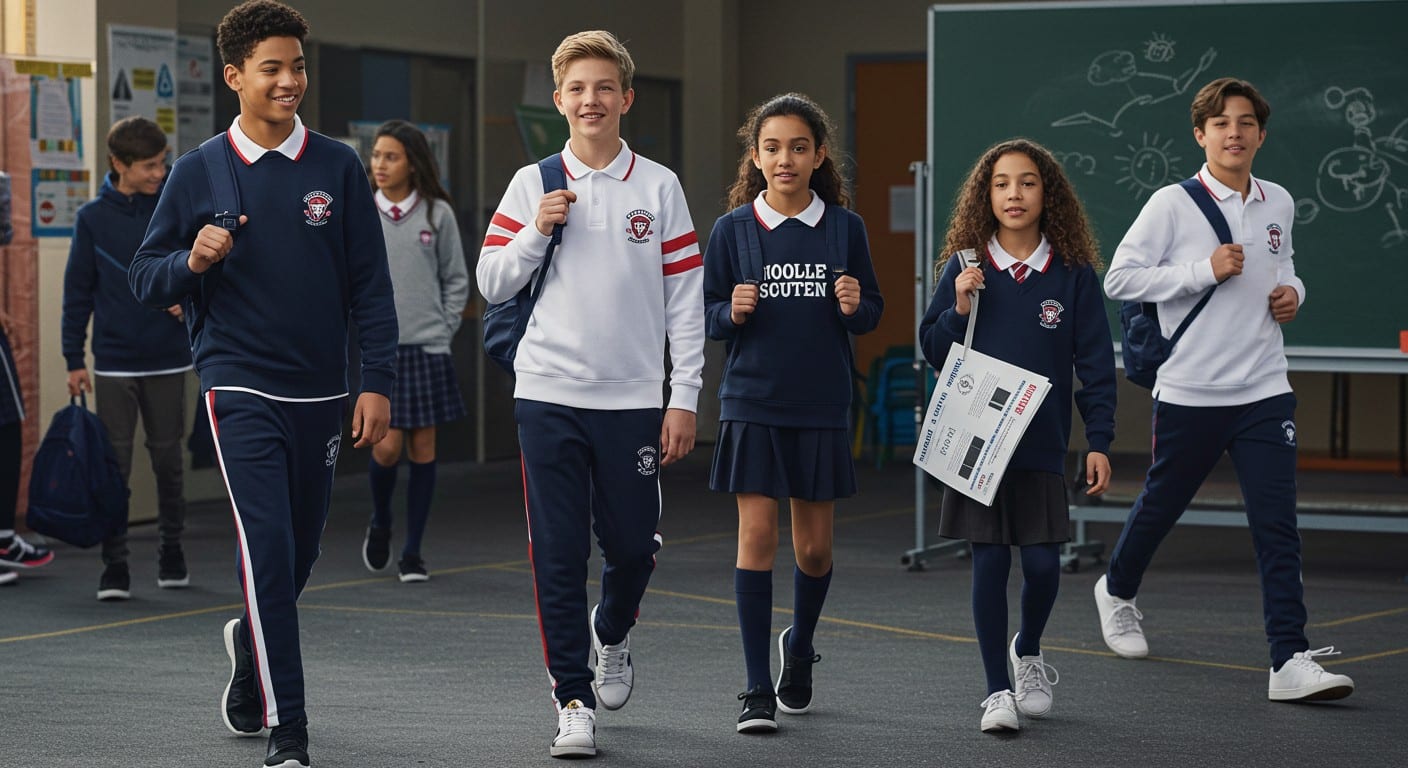 Les uniformes scolaires gagnent du terrain dans les écoles publiques. Découvrez comment une entreprise familiale révolutionne ce marché avec style et innovation.