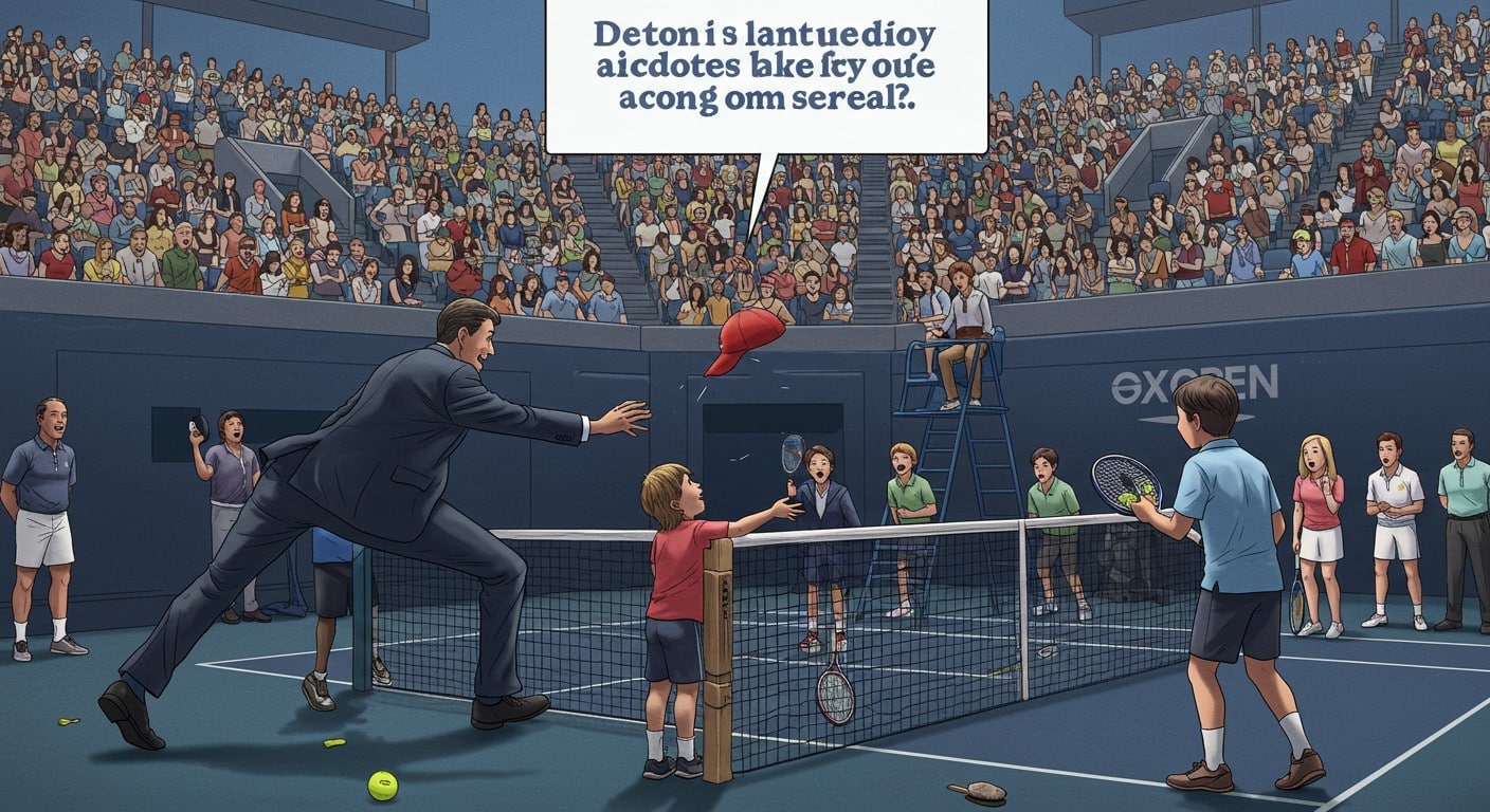 Un millionnaire polonais vole une casquette destinée à un enfant à l’US Open, déclenchant une vague d’indignation. Découvrez qui il est et pourquoi ce geste choque.