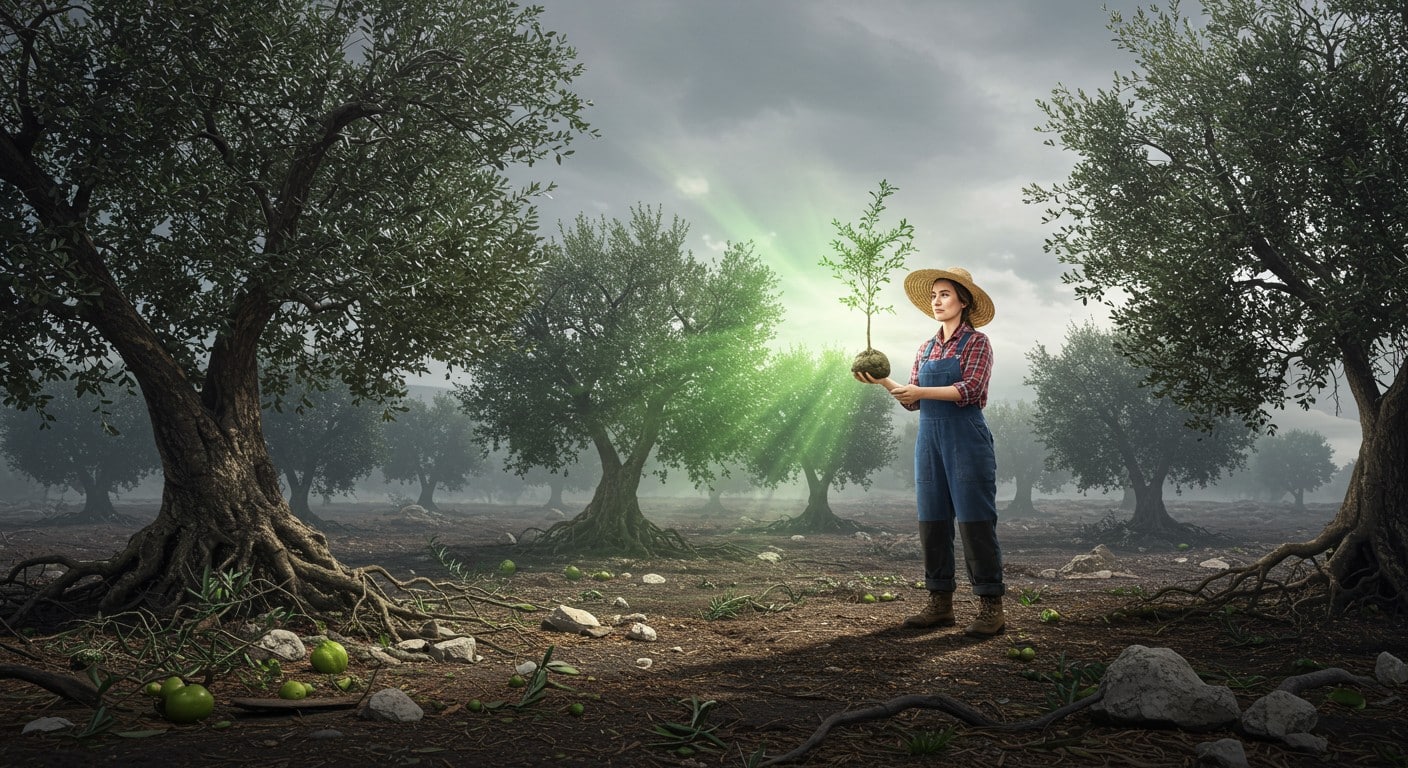 Après le saccage de 722 oliviers, une agricultrice lance une cagnotte pour rebondir. Découvrez son combat pour une huile d’olive bio dans l’Eure.
