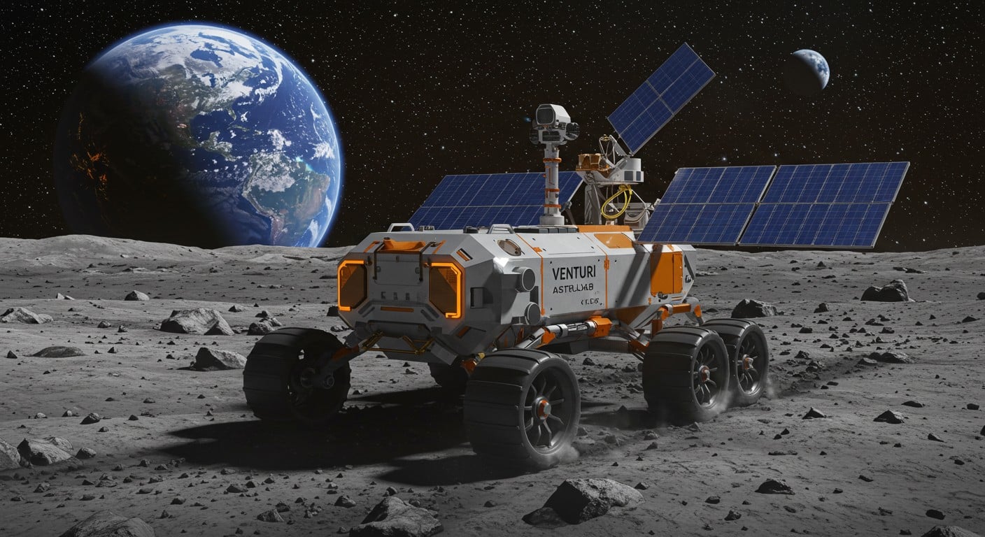 Découvrez notre expérience au volant du Flex de Venturi Astrolab, futur rover lunaire. Innovation spatiale, défis techniques et ambitions stellaires dans cet essai exclusif.
