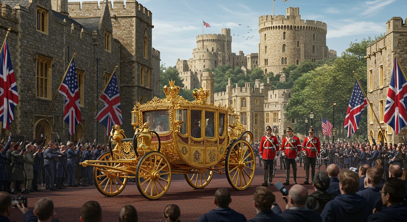 Trump à Windsor : découvrez le faste royal prévu pour sa visite d’État au Royaume-Uni, entre diplomatie et tradition. Une cérémonie historique !
