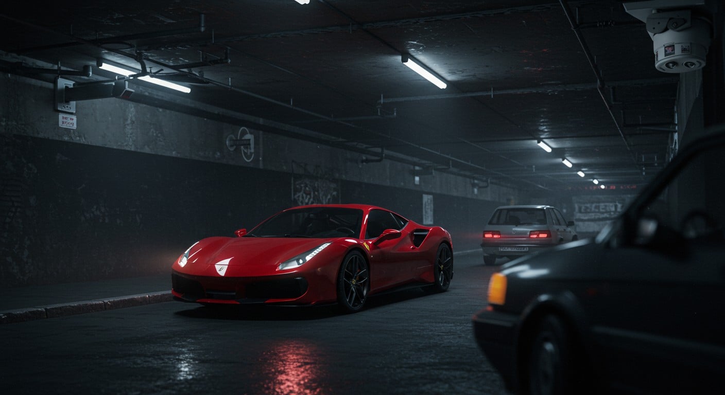 Un vol spectaculaire de Ferrari à 500 000 € dans un parking parisien mène deux suspects au tribunal. Découvrez les détails de cette affaire rocambolesque.