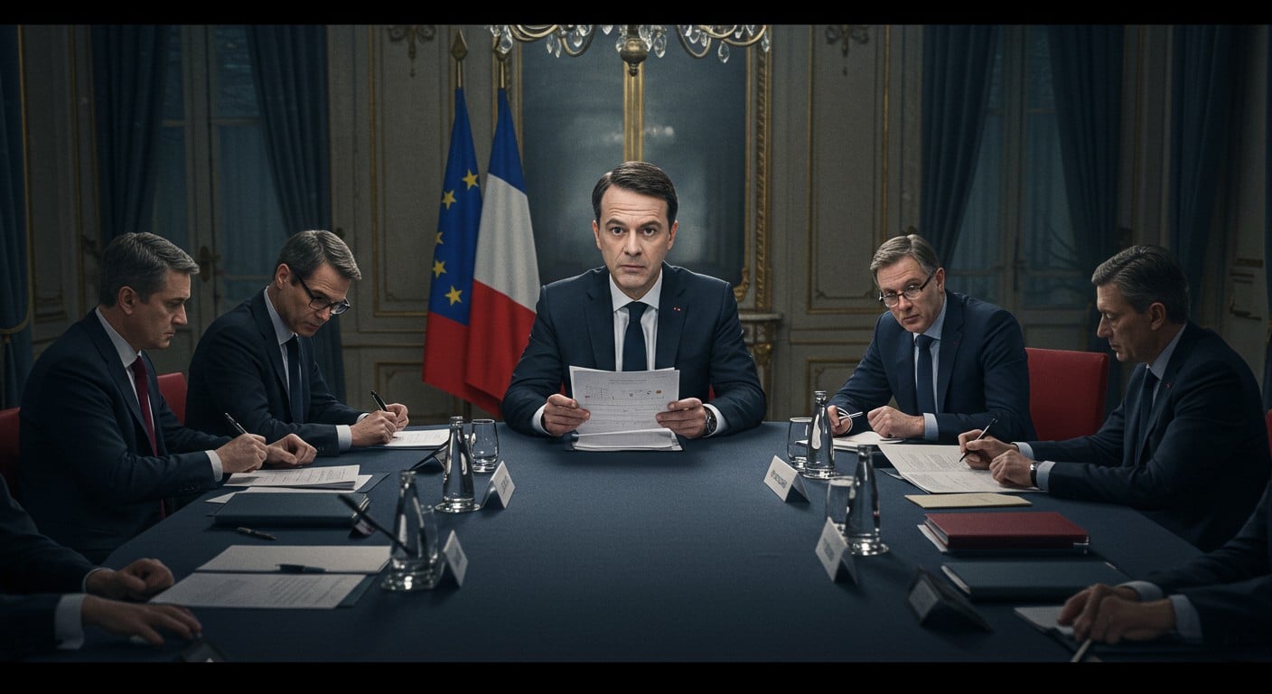 Macron réunit Bayrou et les leaders pour sauver son gouvernement avant le vote de confiance. Quelles stratégies pour éviter la chute ? Découvrez les enjeux.
