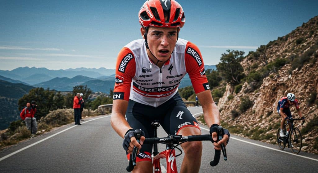 Vuelta 2025 : Les Larmes du Jeune Cycliste Breton