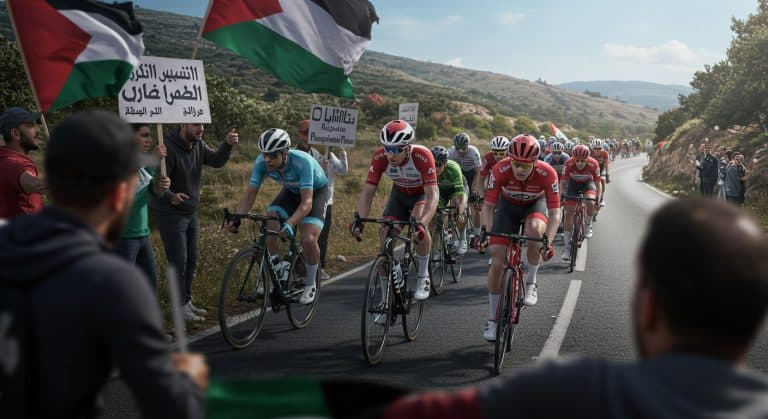 Vuelta : Manifestations Propalestiniennes, Danger pour les Coureurs
