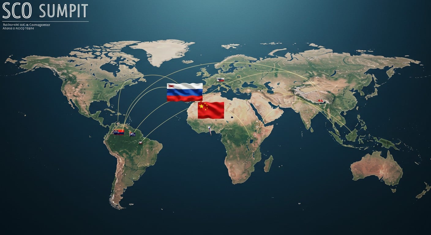 Xi Jinping et Poutine dénoncent l’Occident au sommet de l’OCS. Découvrez les enjeux géopolitiques et les tensions mondiales derrière leurs discours.
