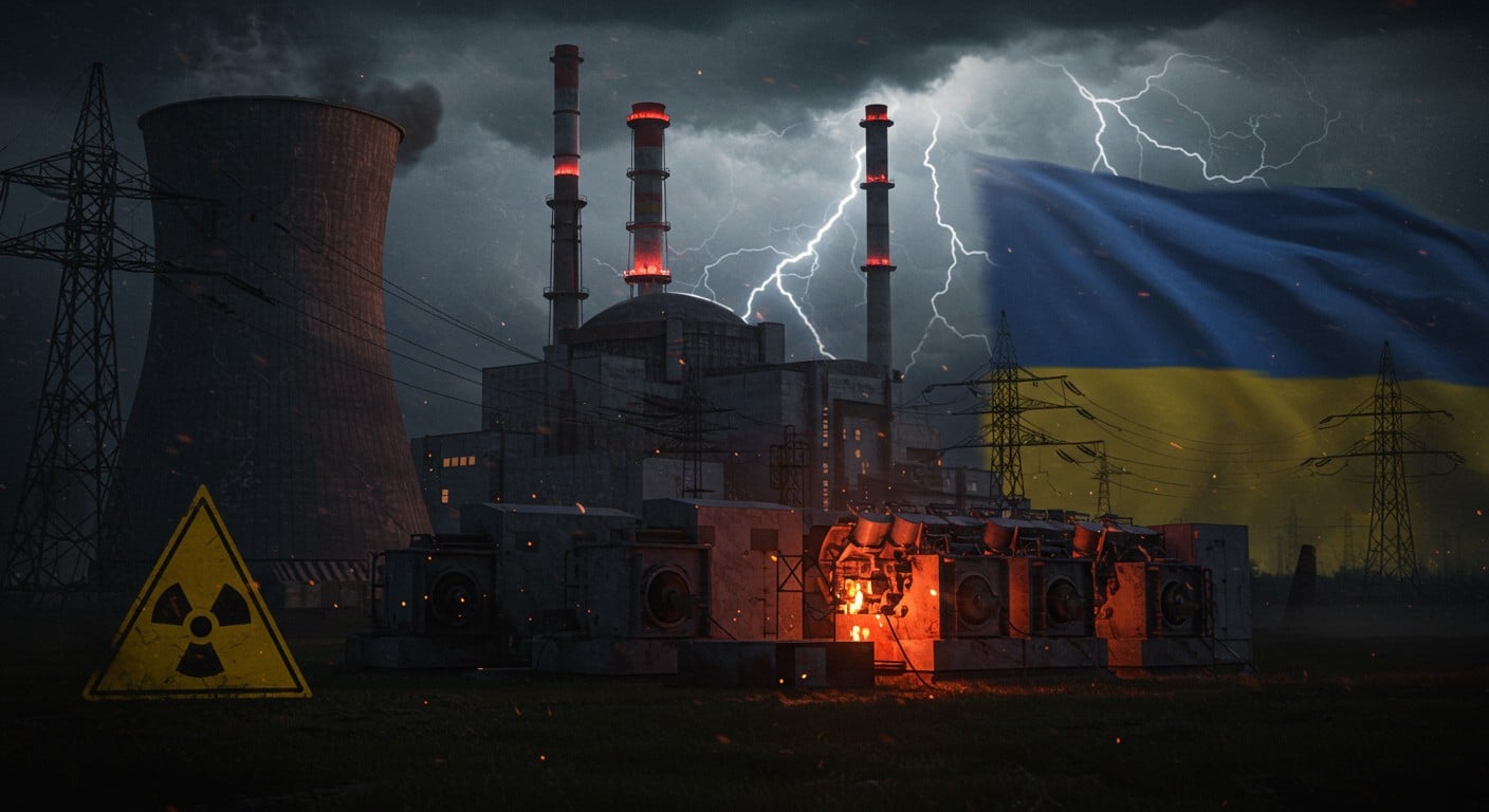 La centrale de Zaporijjia, déconnectée, menace l'Ukraine. Zelensky alerte sur une situation critique. Découvrez les enjeux et risques majeurs.