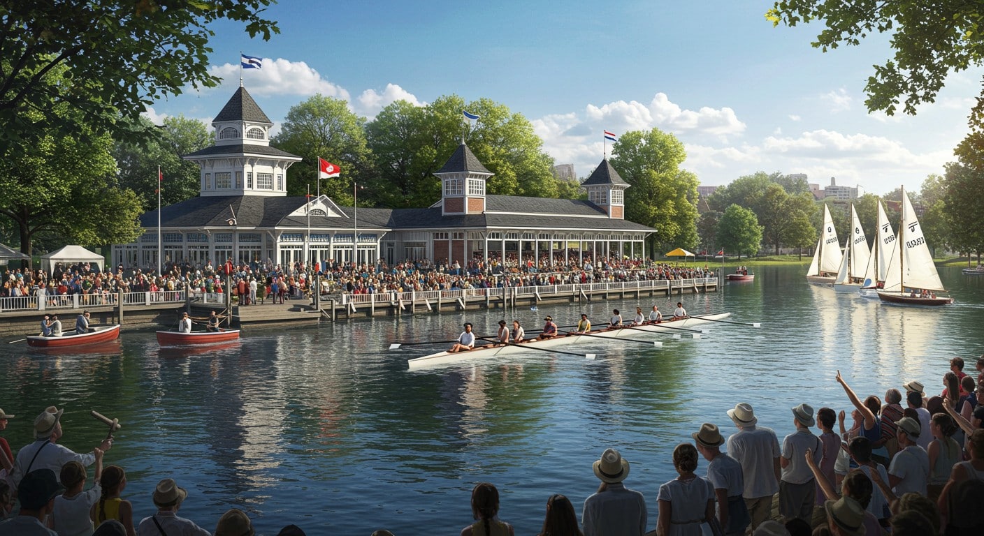 La Société Nautique d’Enghien célèbre 140 ans d’histoire, de régates et de champions. Découvrez son passé glorieux et son avenir vibrant !